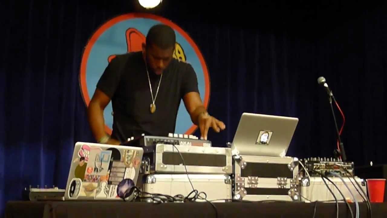 Flying Lotus DJ Set @ Amoeba 10-1-2012 Pt. 2