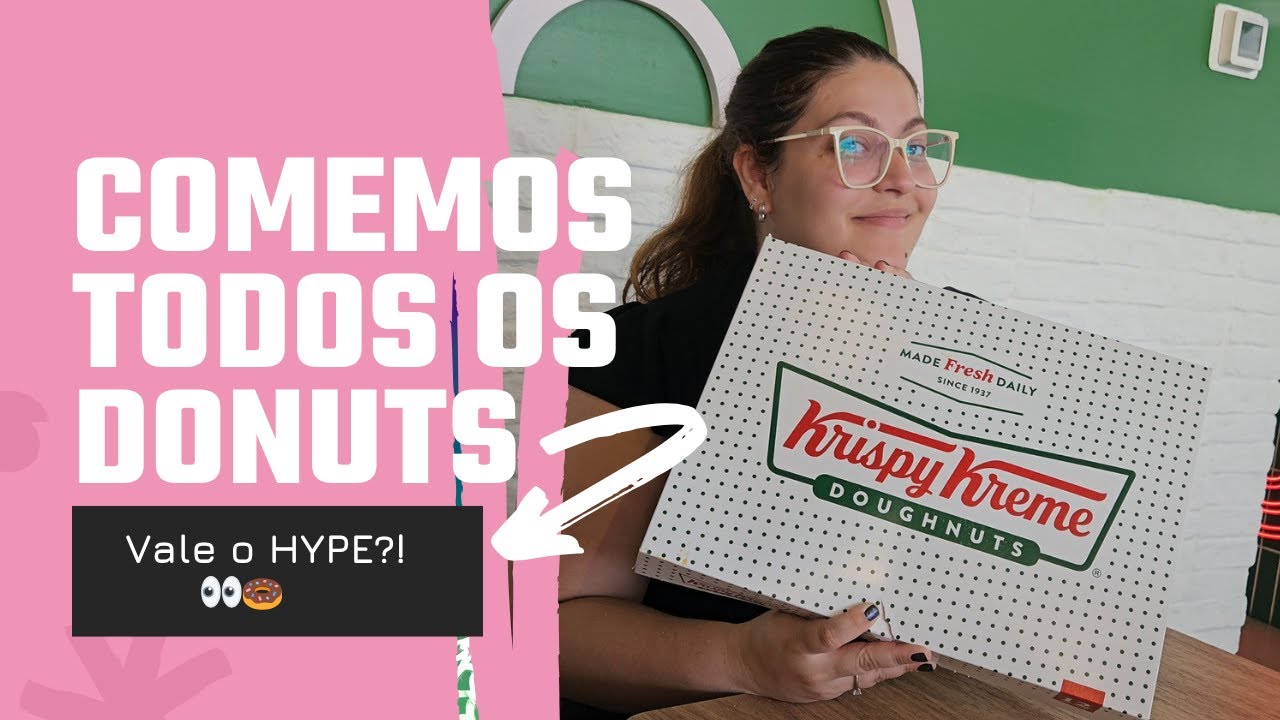 Os donuts mais famosos do mundo chegaram aqui — será que são tudo isso? 🍩