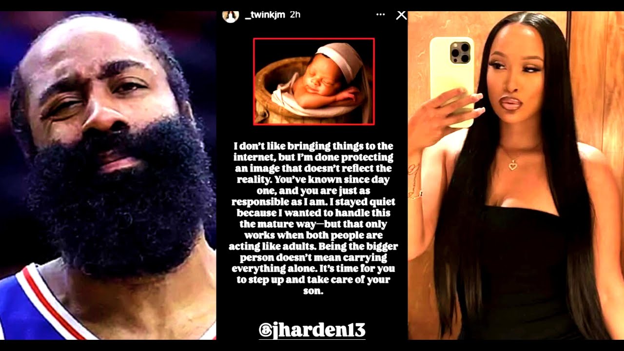 HIDING A CHILD? Woman CLAIMS James Harden is the FATHER of her INFANT!