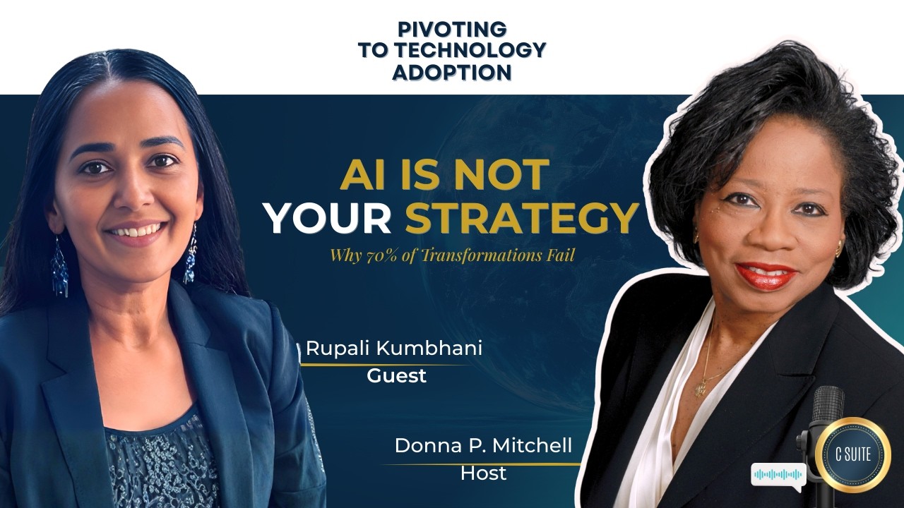 AI Is Not Your Strategy — Why 70% of Transformations Fail with Rupali Kumbhani