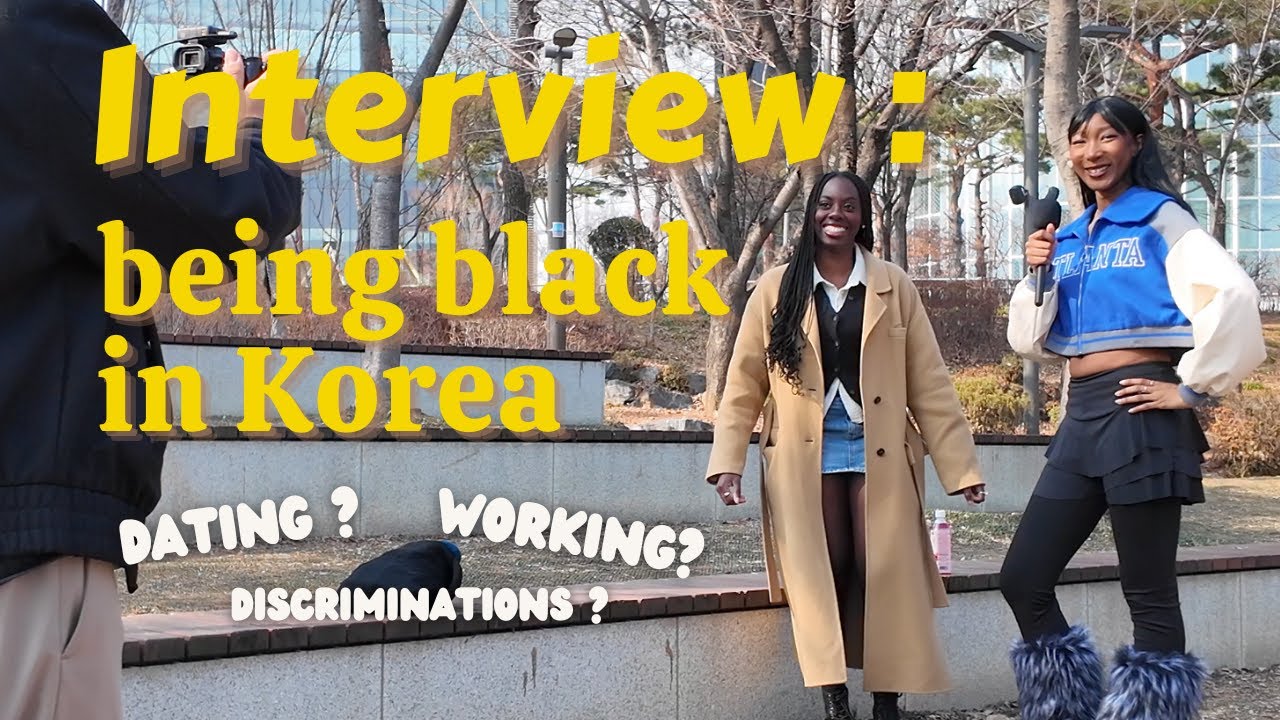 My life as a black woman in Korea │ Street Interview
