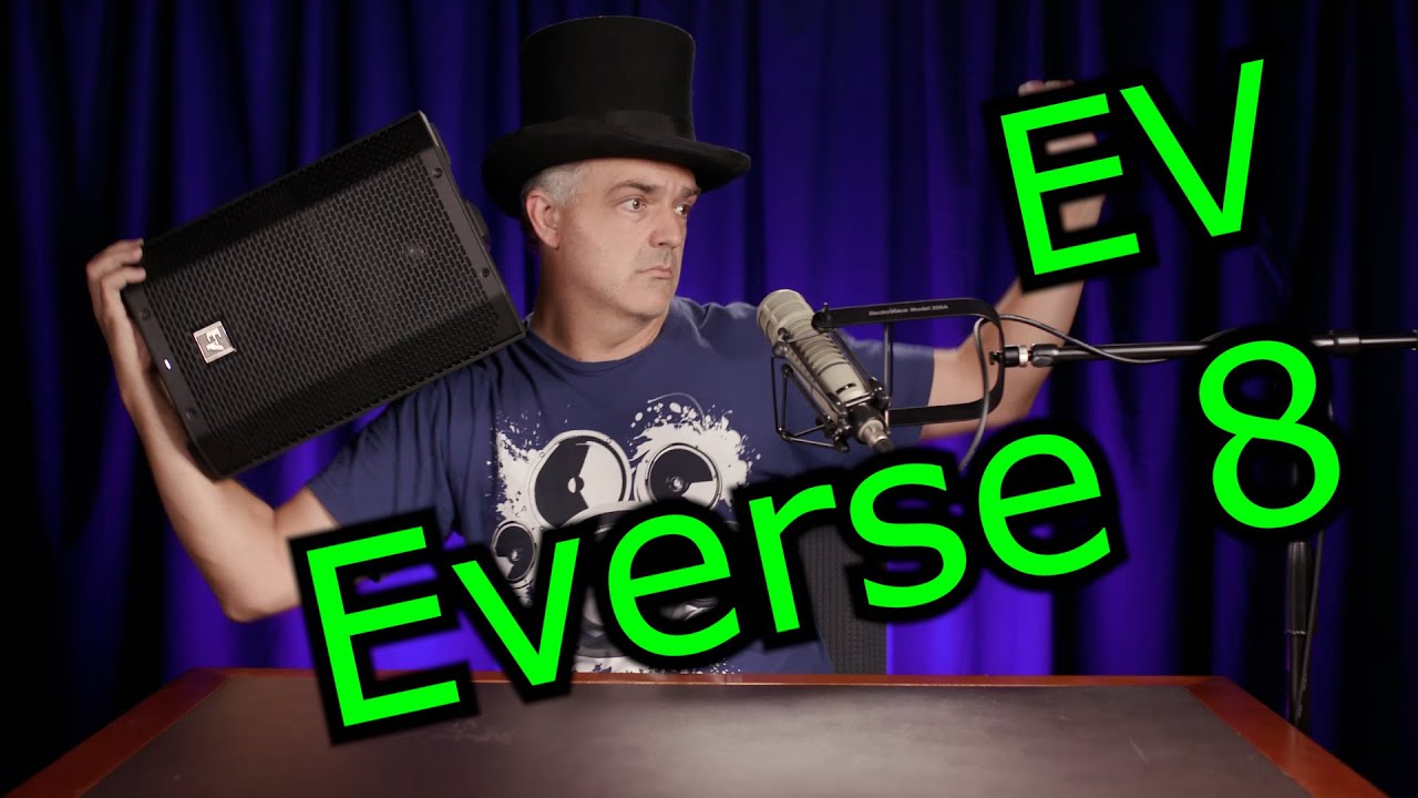 ElectroVoice Everse 8 - Portable battery powered PA speaker!