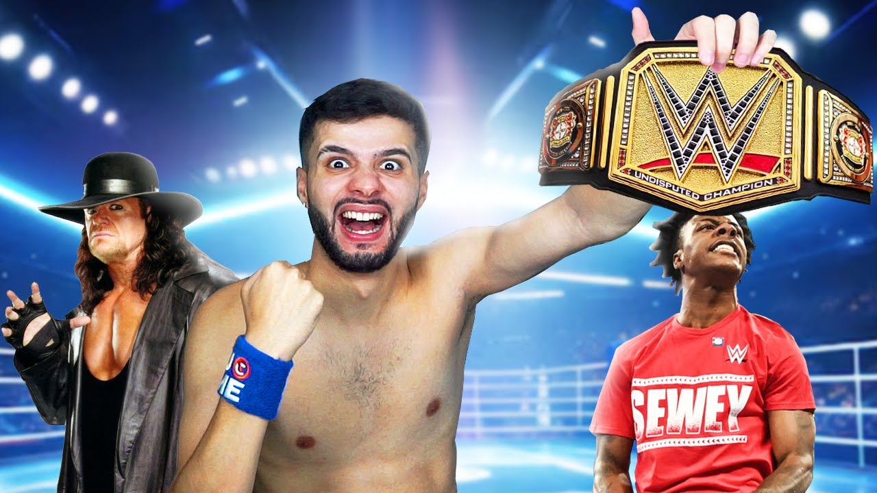 GANHEI O TÍTULO DA WWE DERROTANDO TODAS AS LENDAS!