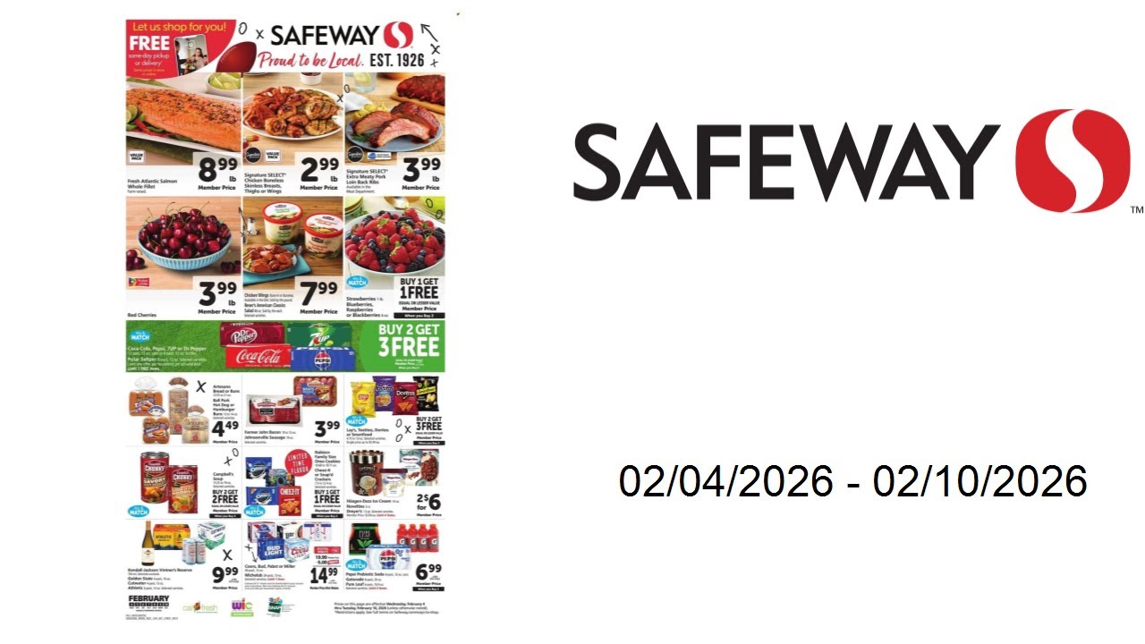 Safeway Weekly Ad - 02/04/2026 - 02/10/2026