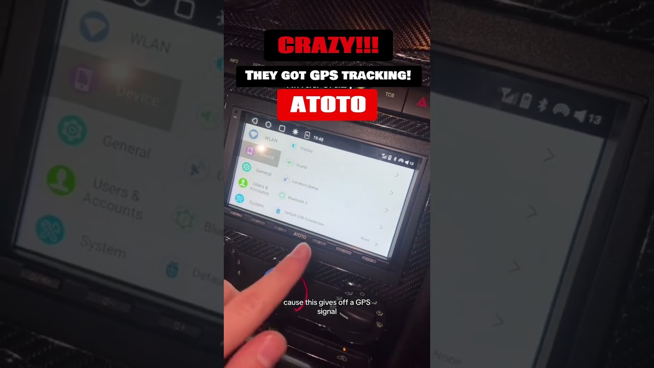 #shorts  ATOTO Friends -  ATOTO A6 got GPS Tracking !