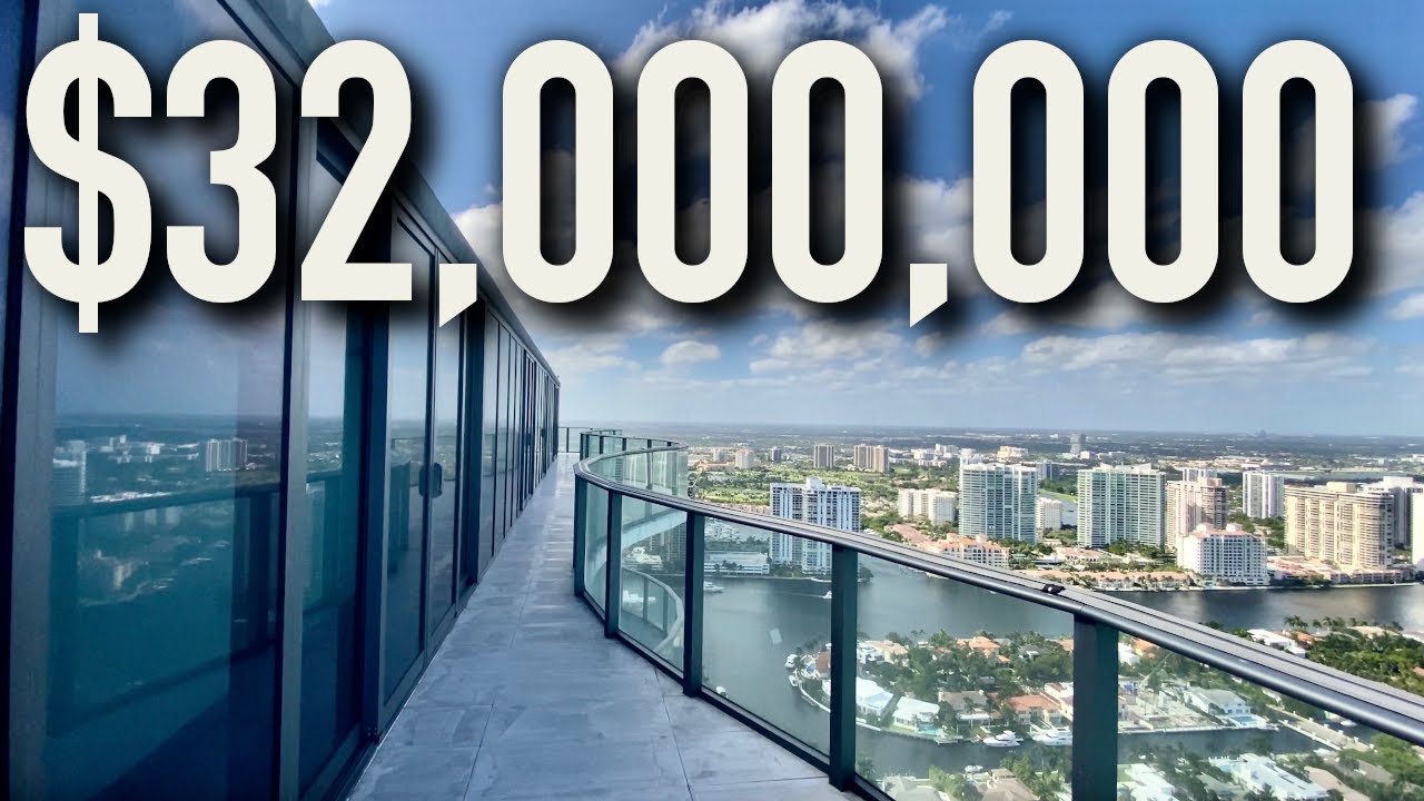 INSIDE THE MOST LUXURIOUS $32,000,000 OCEANFRONT PENTHOUSE FOR SALE! ROOFTOP POOL! MOVIE THEATRE!