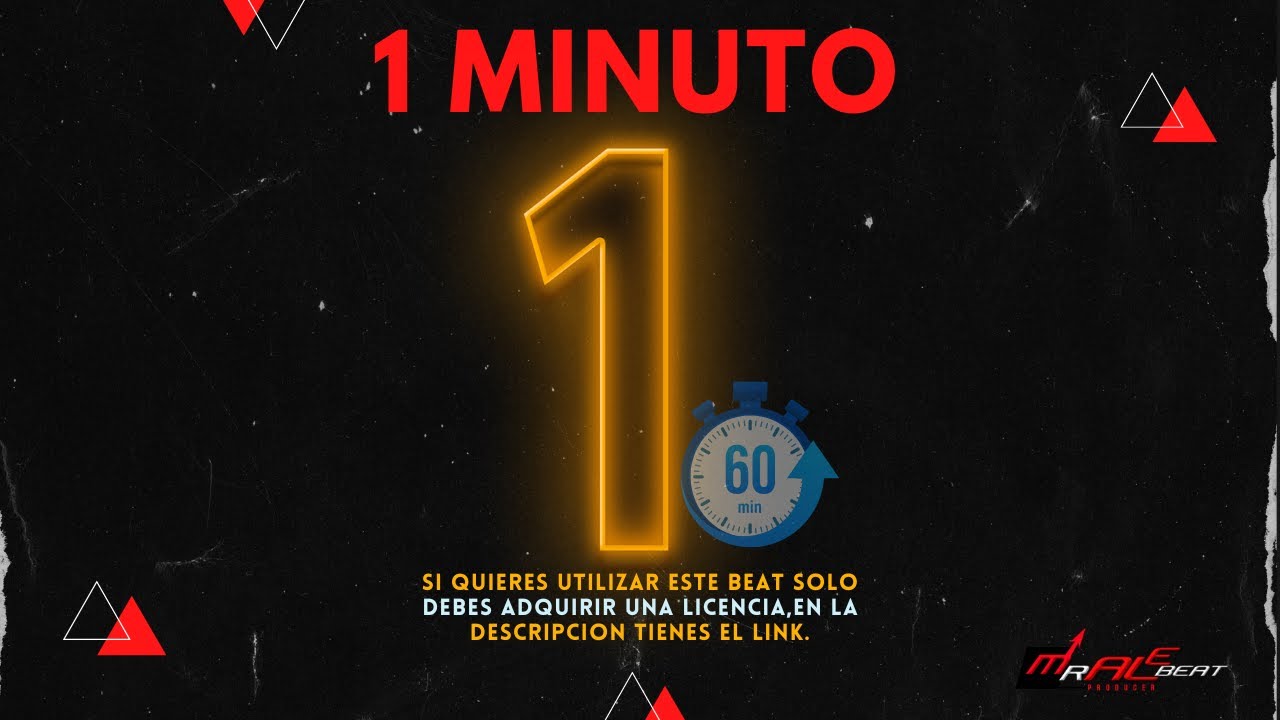 Pista Repartera Instrumental - “1 MINUTO” [Estilo Beat Reggaeton Cubano] (2022)