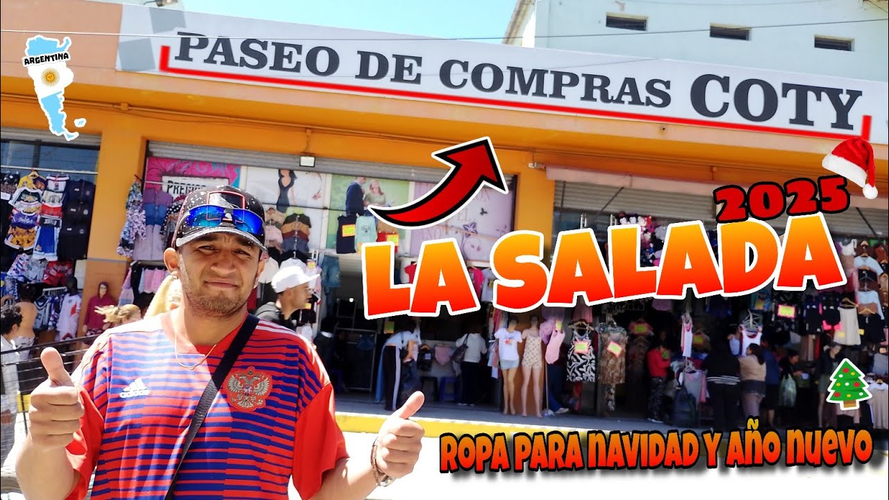 🇦🇷LA SALADA 2025 -🎁🎄 Paseo de compras COTY.👕Ropas para navidad y año nuevo no te lo pierdas🎄🎆