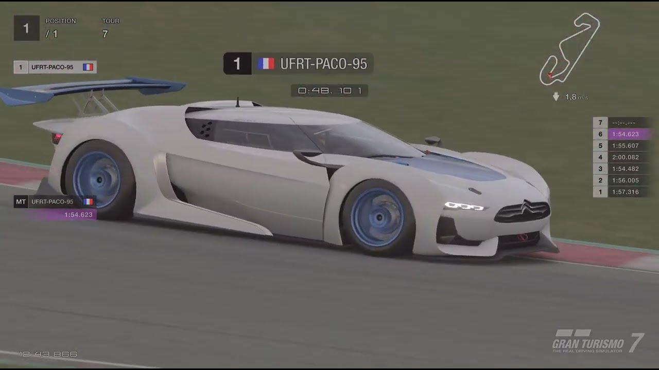 ⏱️ Tour de qualification – Circuit Barcelona Catalunya - GP sans chicane / Citroen by Gt Gr4 