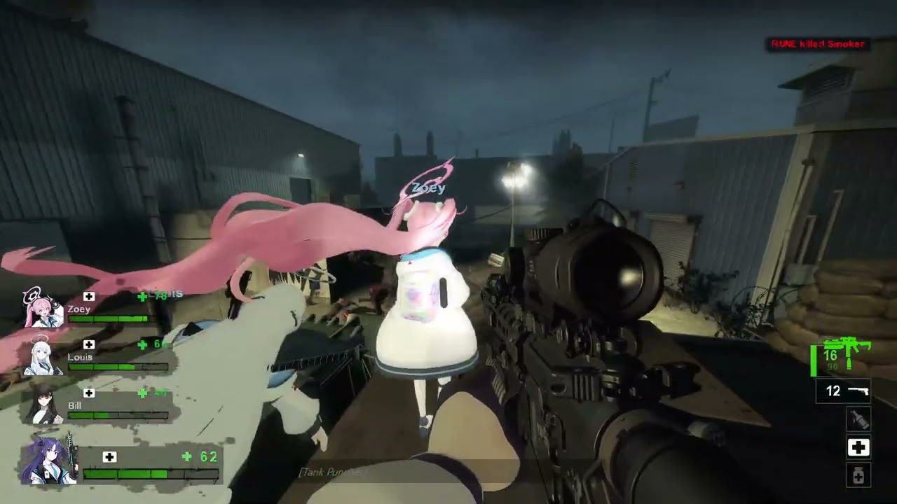 Left 4 Dead 2 Normal Gameplay Riveter MW2023 Anim Mod