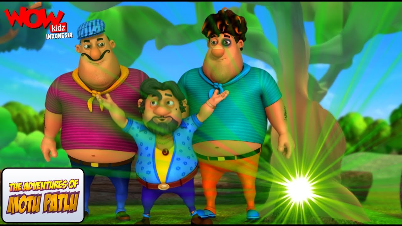 Motu Patlu Dalam Bahasa | Tree Eater Ghost | Wow Kidz Indonesia