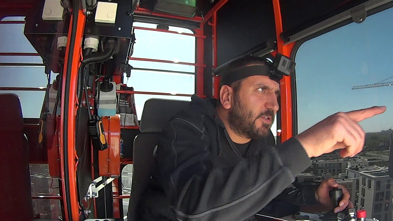 Mobile kule vinc nasil calisir nelere dikkat etmeli 40 metre yukseliklikten manzaram video #2