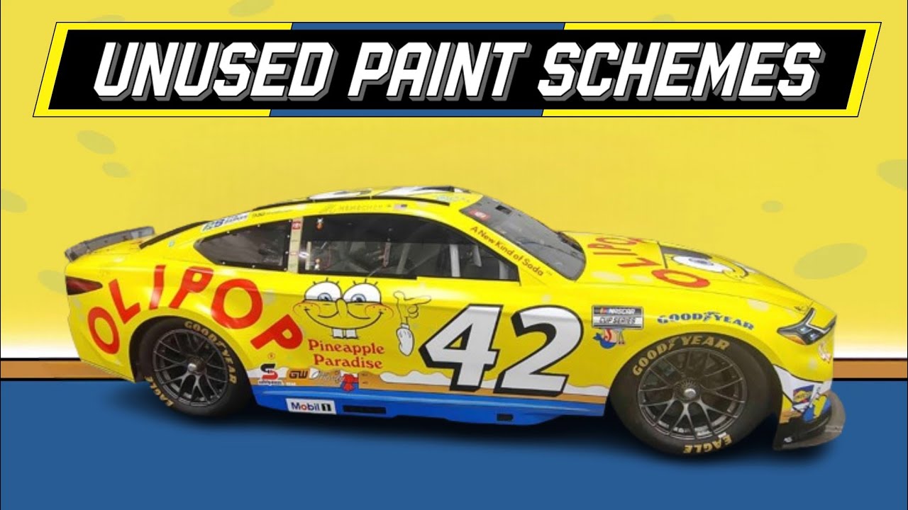 Unused NASCAR Paint Schemes