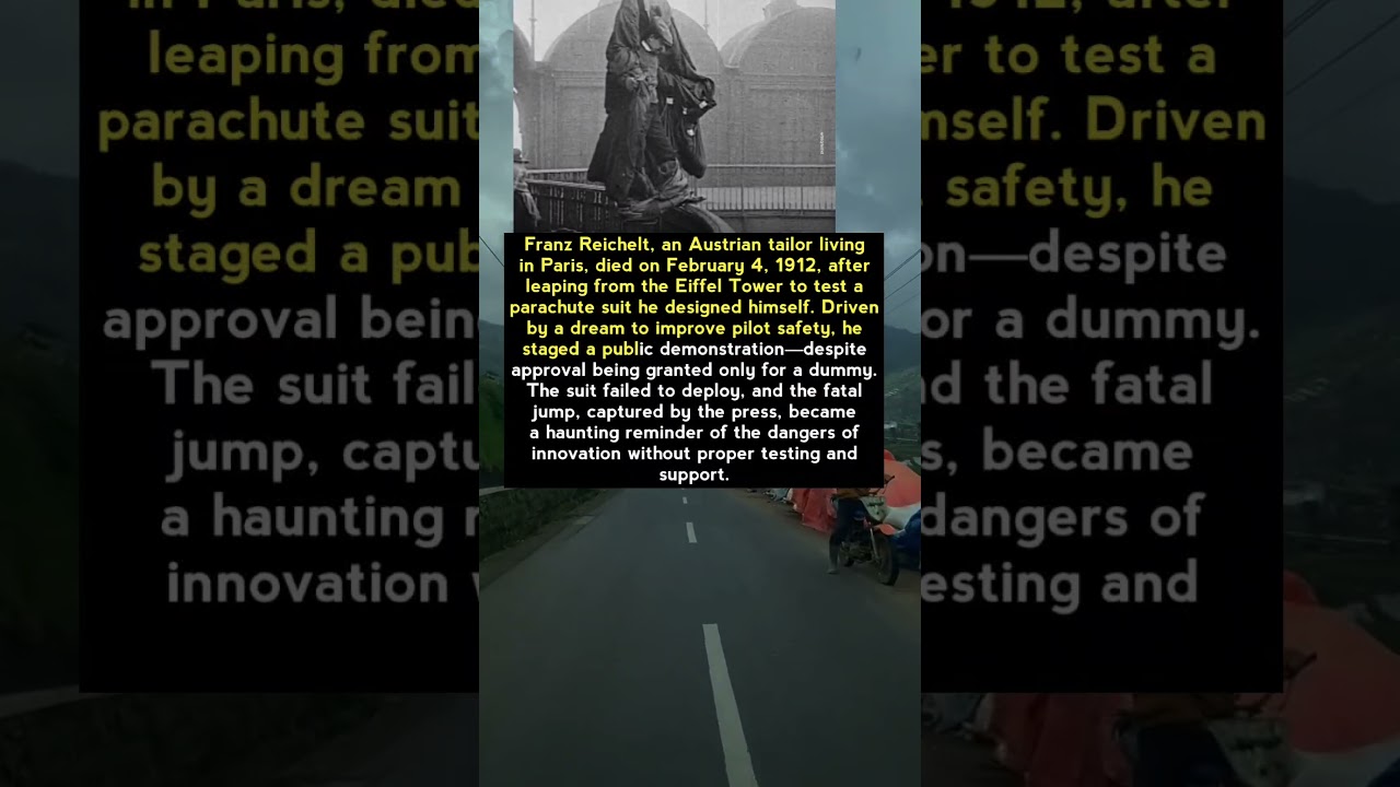 He Jumped from the Eiffel Tower to Test His Invention—and Never Returned