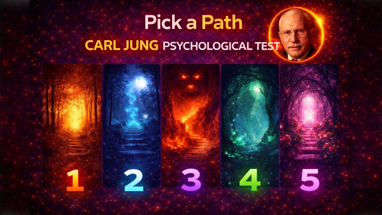Don’t Overthink — Pick a Path 1–5 | What It Reveals About Your Next Direction Jungian Test