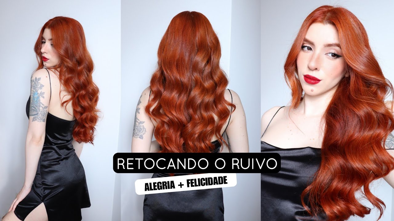RETOCANDO O CABELO RUIVO! | Tonalizantes Alegria + Felicidade