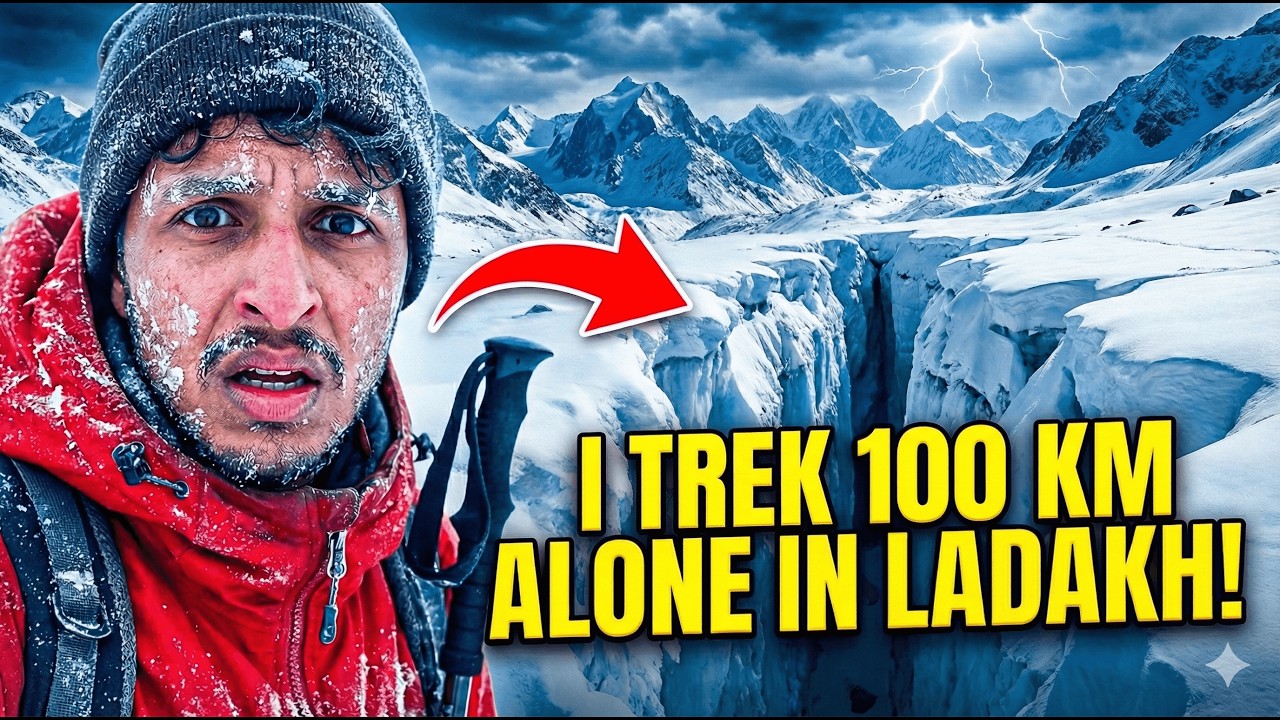 Самый опасный 100-километровый одиночный поход в моей жизни (экспедиция в Ладакх)