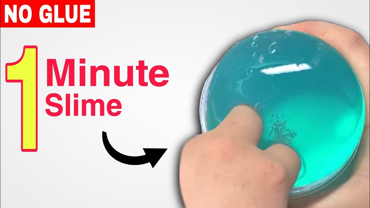 1 MINUTE SLIME CHALLENGE😱👅🎧How to make SUGAR slime in 1 minute at home! How to make WATER slime