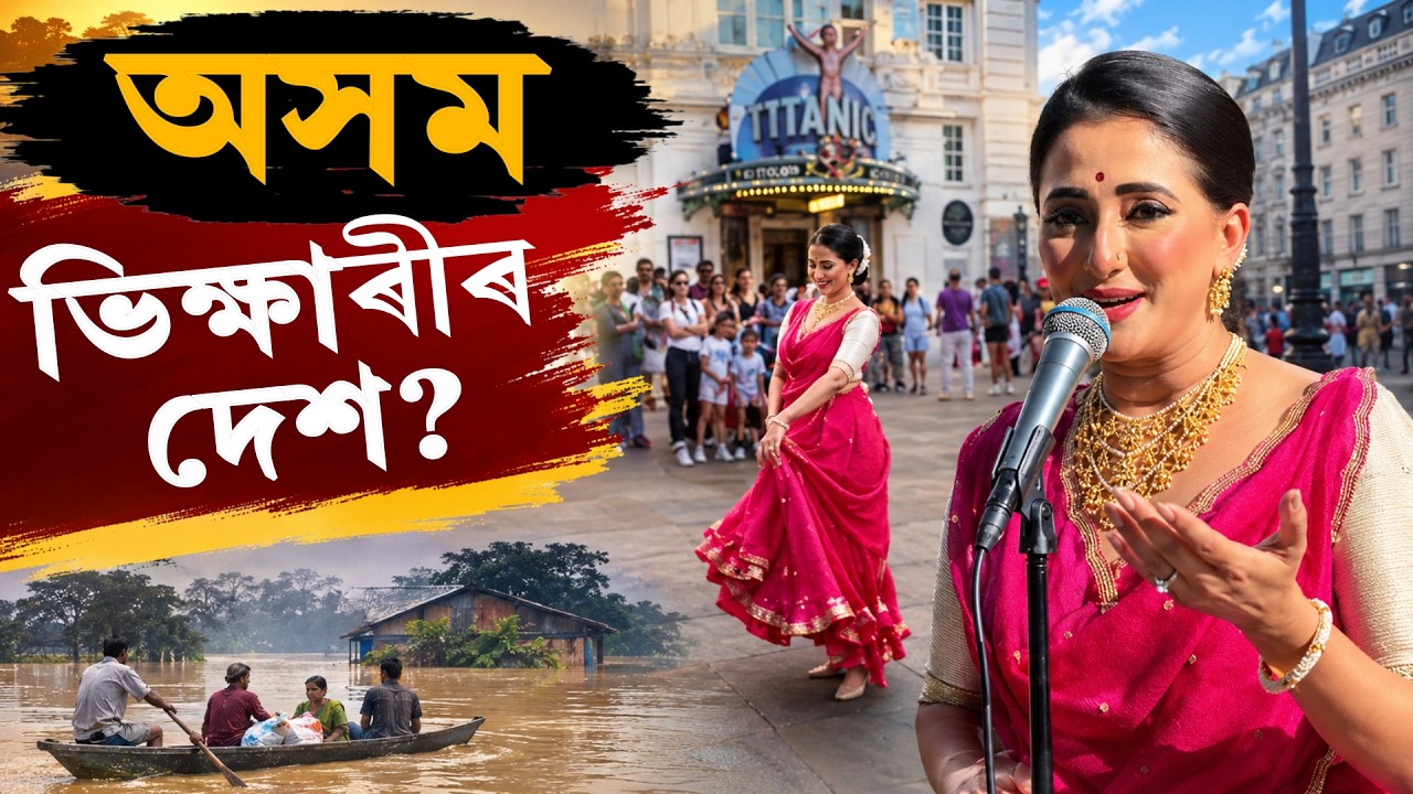 বিদেশত বান ভিক্ষা নে আত্মপ্ৰচাৰৰ কৌশল MEGHRANJANI MEDHIৰ? ASSAM FLOOD CONTROVERSY