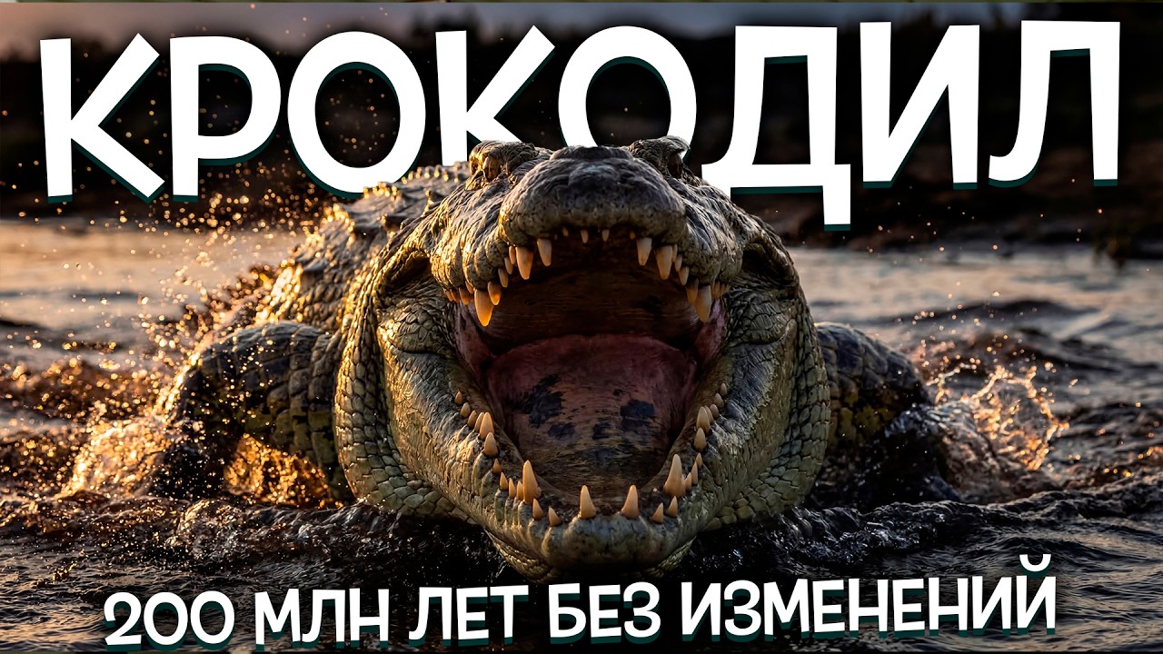 КРОКОДИЛ: Идеальный хищник переживший Динозавров | Интересные факты про Крокодила