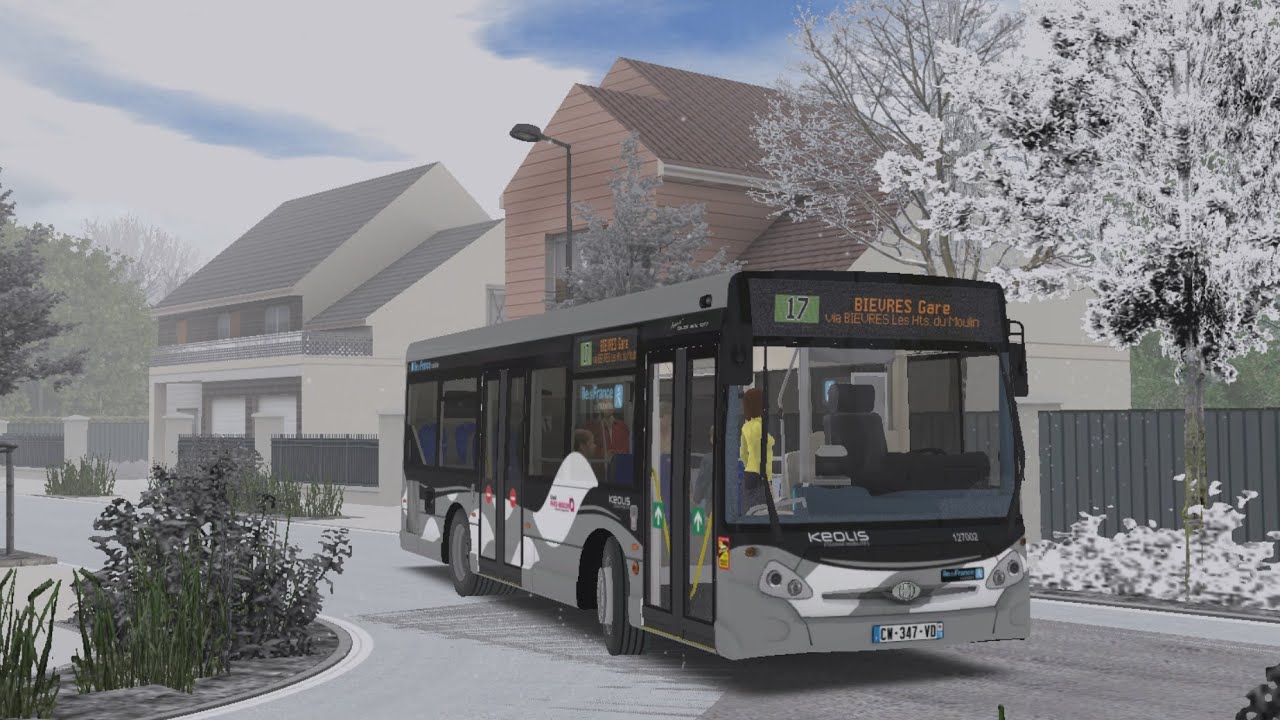 [OMSI 2] Grand Paris-Moulon | Keolis Essonne Mobilités Heuliez GX127 | Route 17