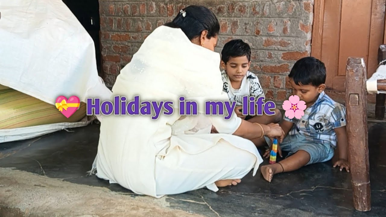 ✨ Holidays in my life 🌸 చాలా సంతోషంగా గడిపాను నా వరకు నేను 🥰