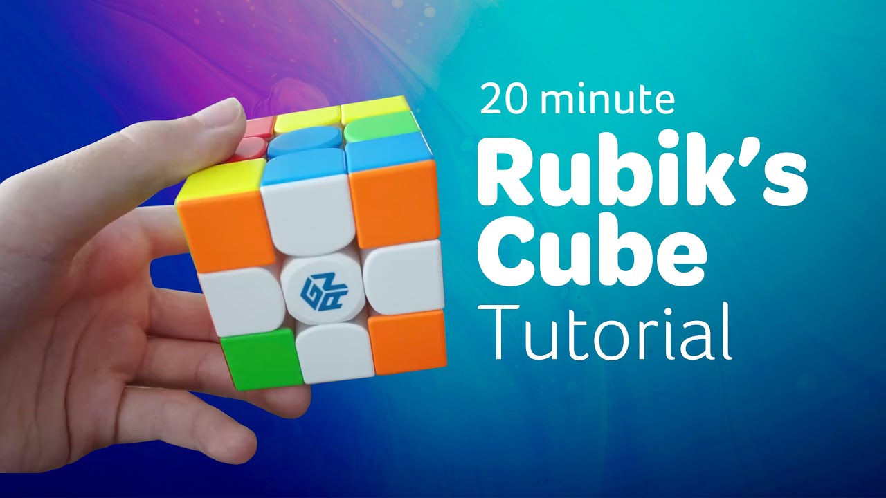 How to Solve a Rubik’s Cube in Just 20 Minutes