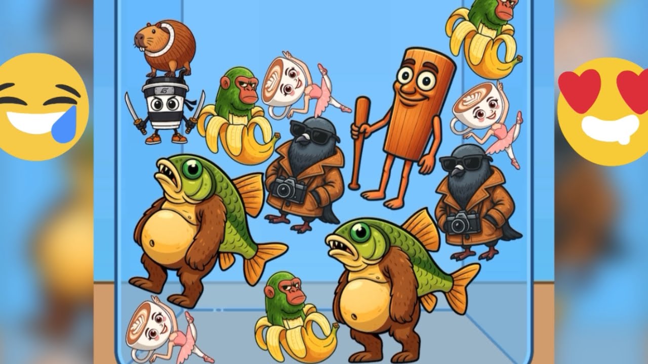 Meme Merge Fellas Italian Brainrot  Funny Game Max Level New Update 