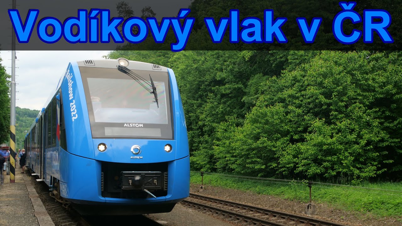 Vodíkový vlak v ČR - Alstom Coradia iLint | 05/2022
