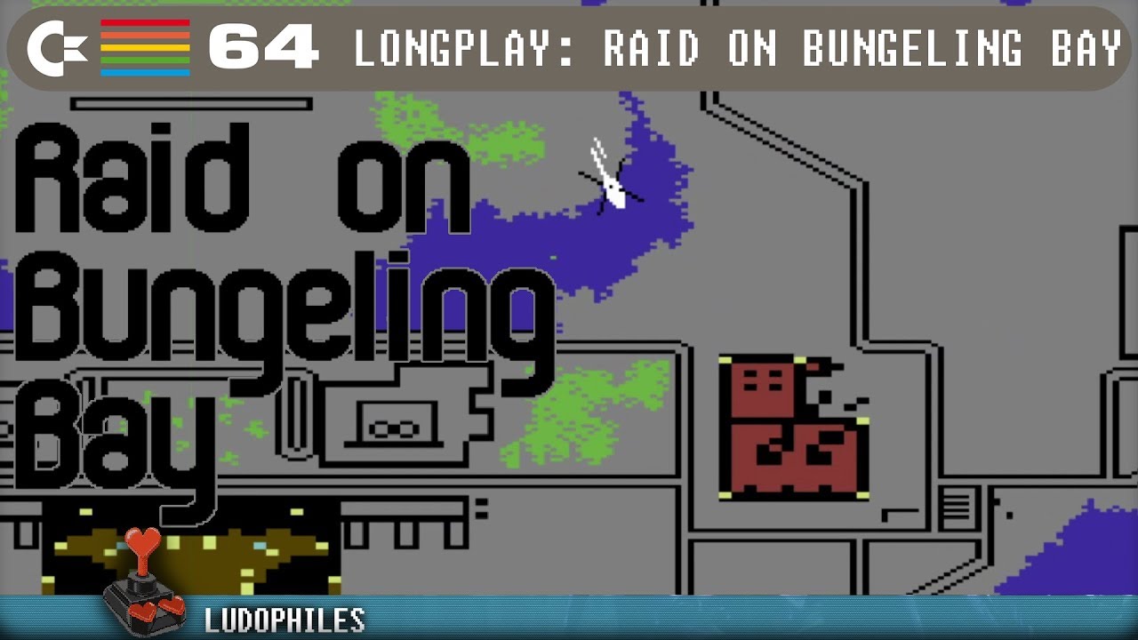 Raid on Bungeling Bay C64 Longplay [175] Full Playthrough / Walkthrough #c64 #retrogaming