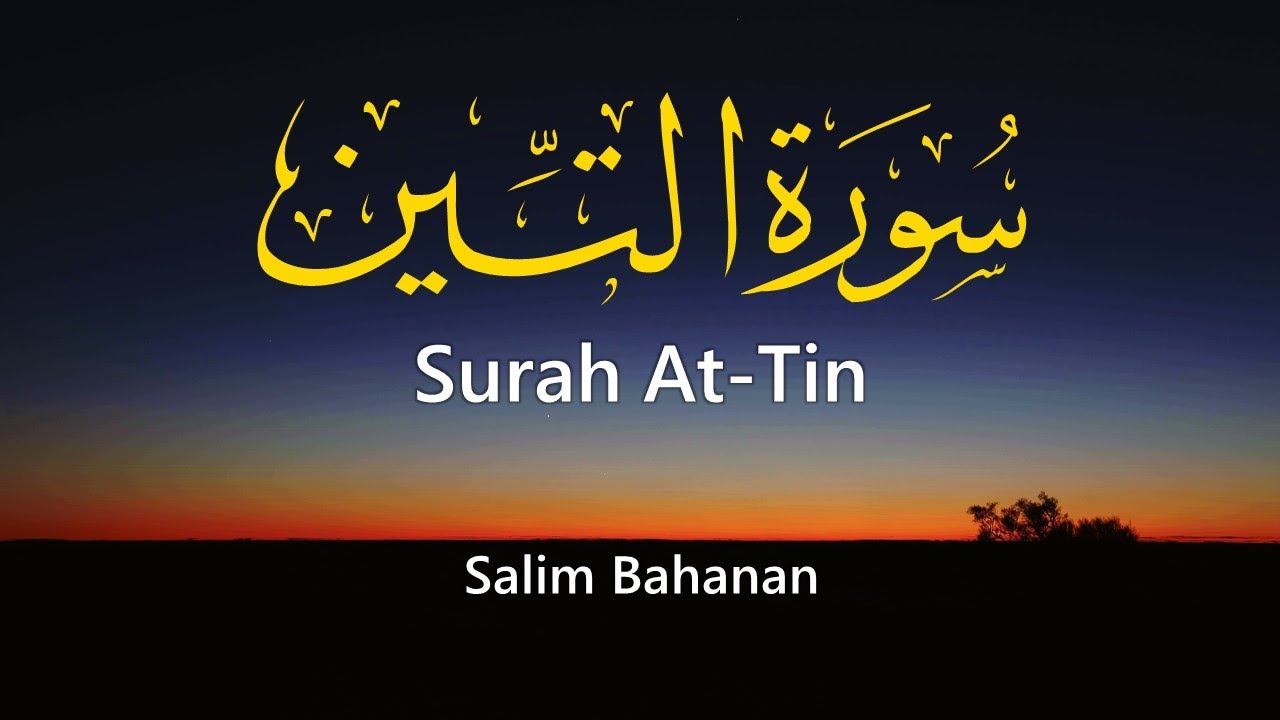Beautiful Recitation | Surah At-Tin | Salim Bahanan
