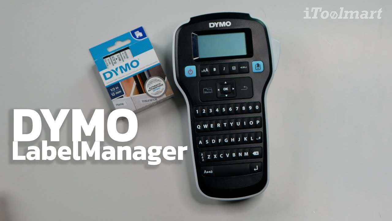 REVIEW เครื่องพิมพ์ฉลาก DYMO LM160 LabelManager มีเอฟเฟ็กต์ข้อความที่หลากหลาย ใช้งานได้ง่ายมาก