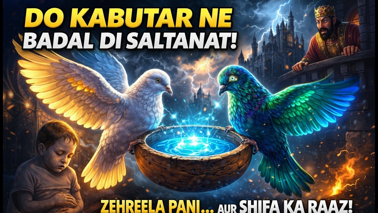 Do Bolne Wale Kabutar Ne Badal Di Zalim Saltanat | Shifa Ka Jharna | Emotional Story