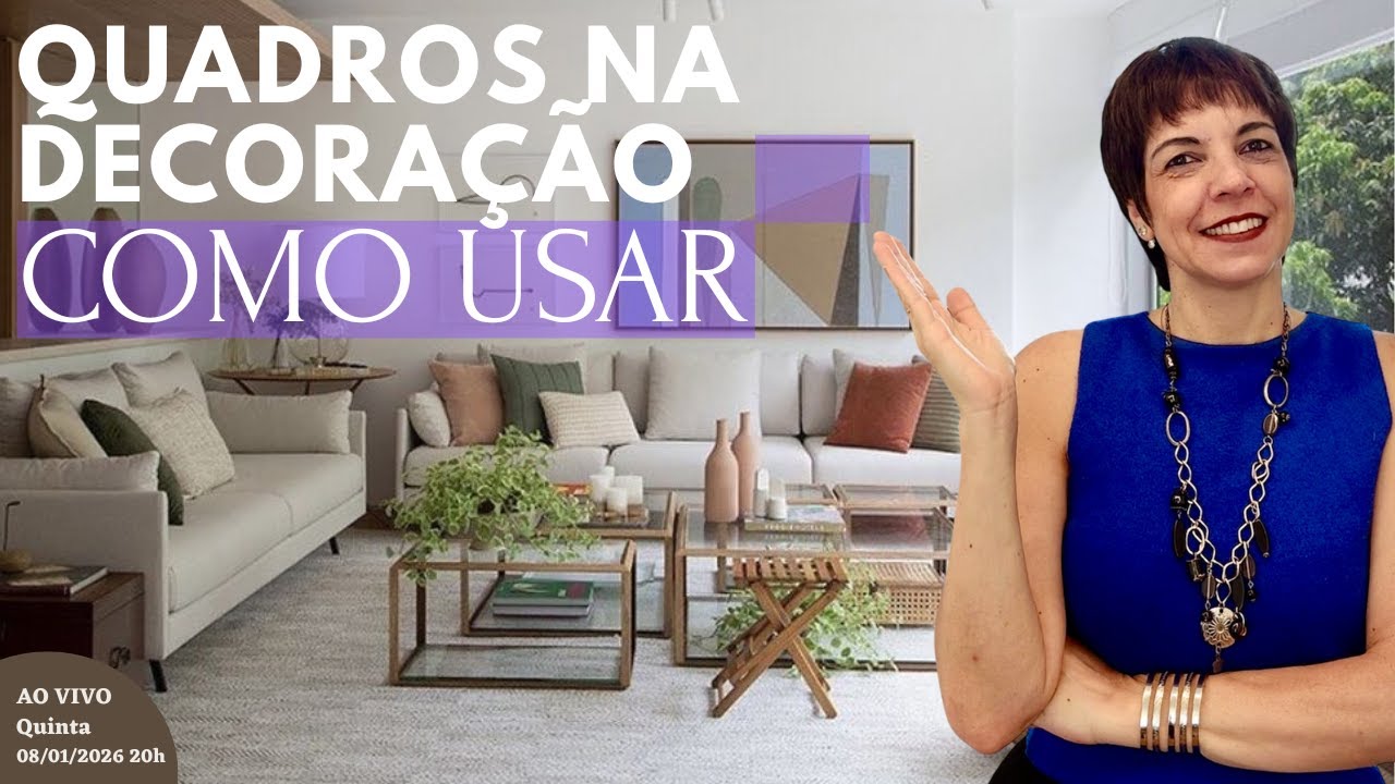 # 391- QUADROS NA DECORAÇÃO: COMO USAR MESMO SEM ENTENDER NADA DE ARTE | 