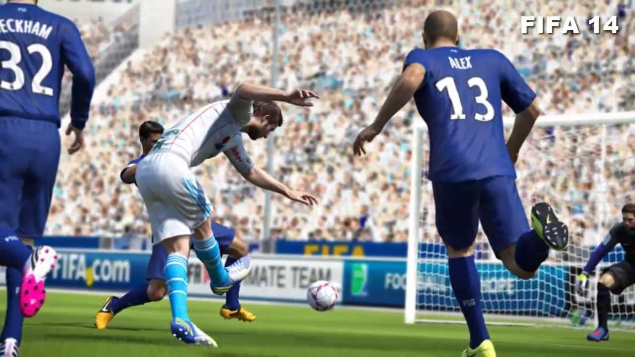 FIFA 14 x PES 2014 - Jogabilidade, tecnicas e faces (HD)