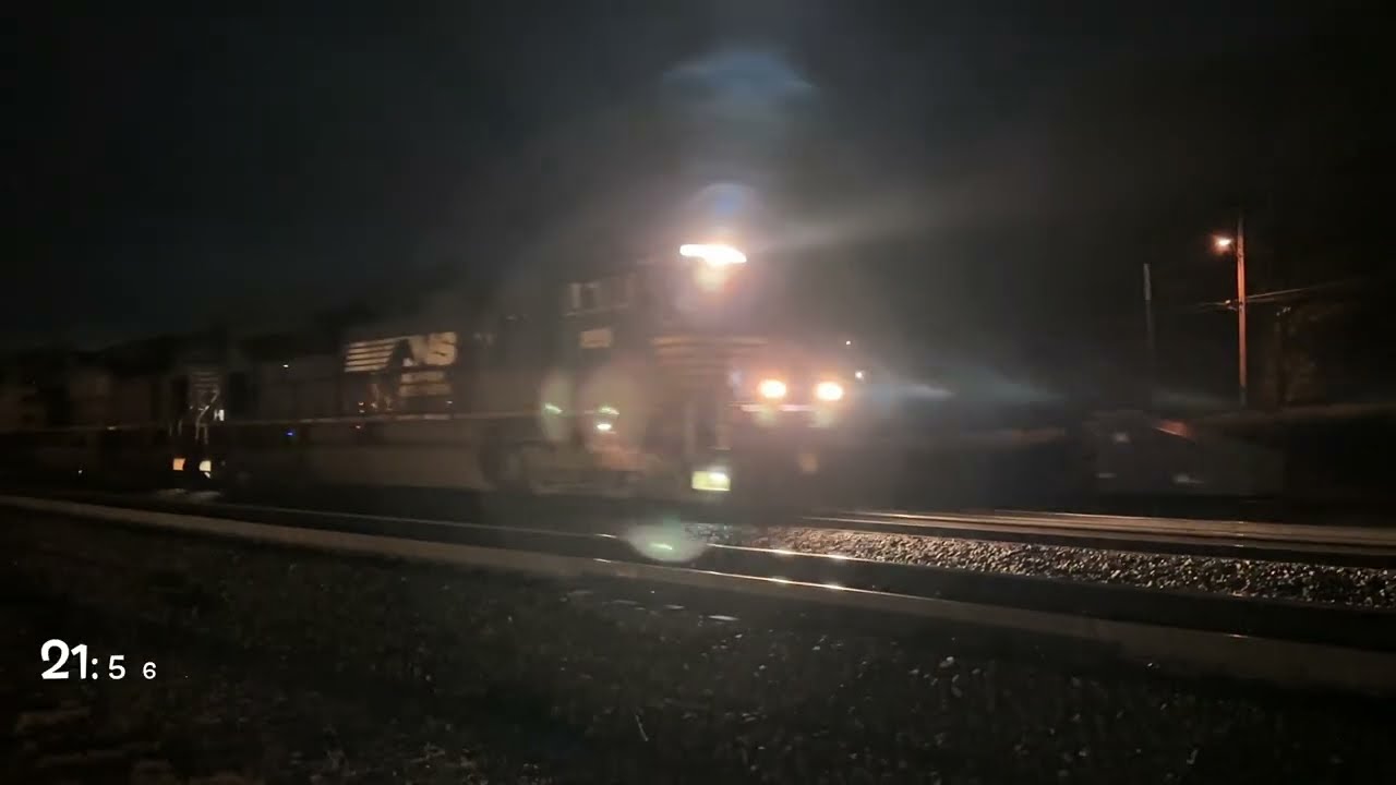 PA Railfan Trip, 2.5 (5/4/23): Nighttime NS Railfanning from the Station Inn, Cresson, PA