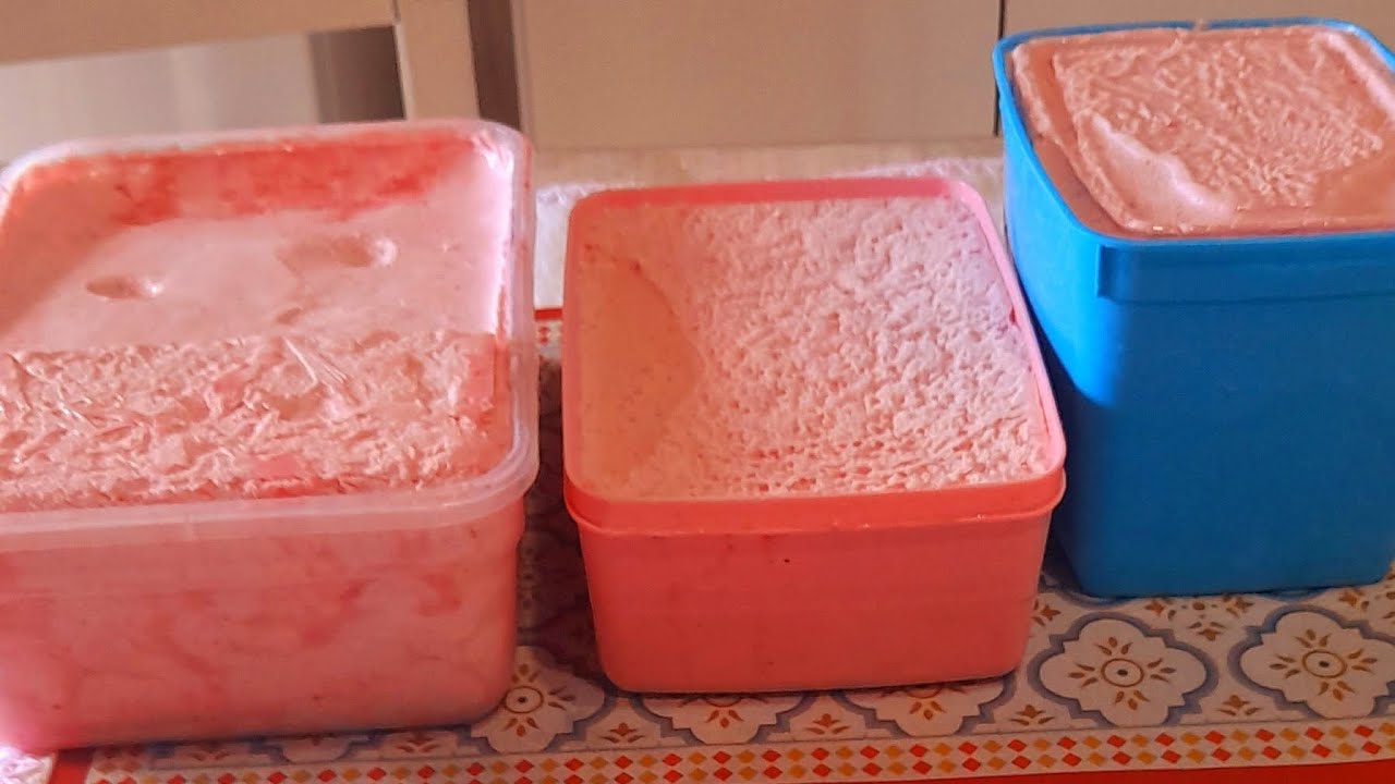 Sorvete de Morango 