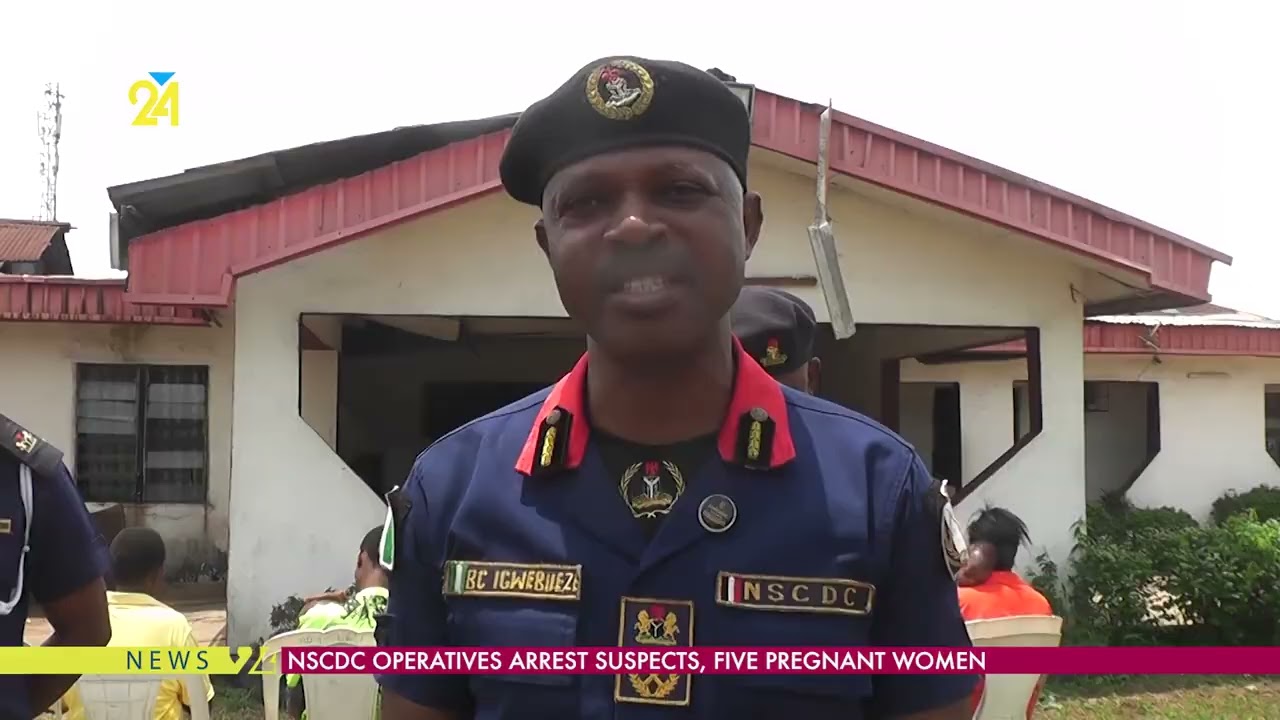 NSCDC Operatives Arrest Suspects, Five Pregnant Women