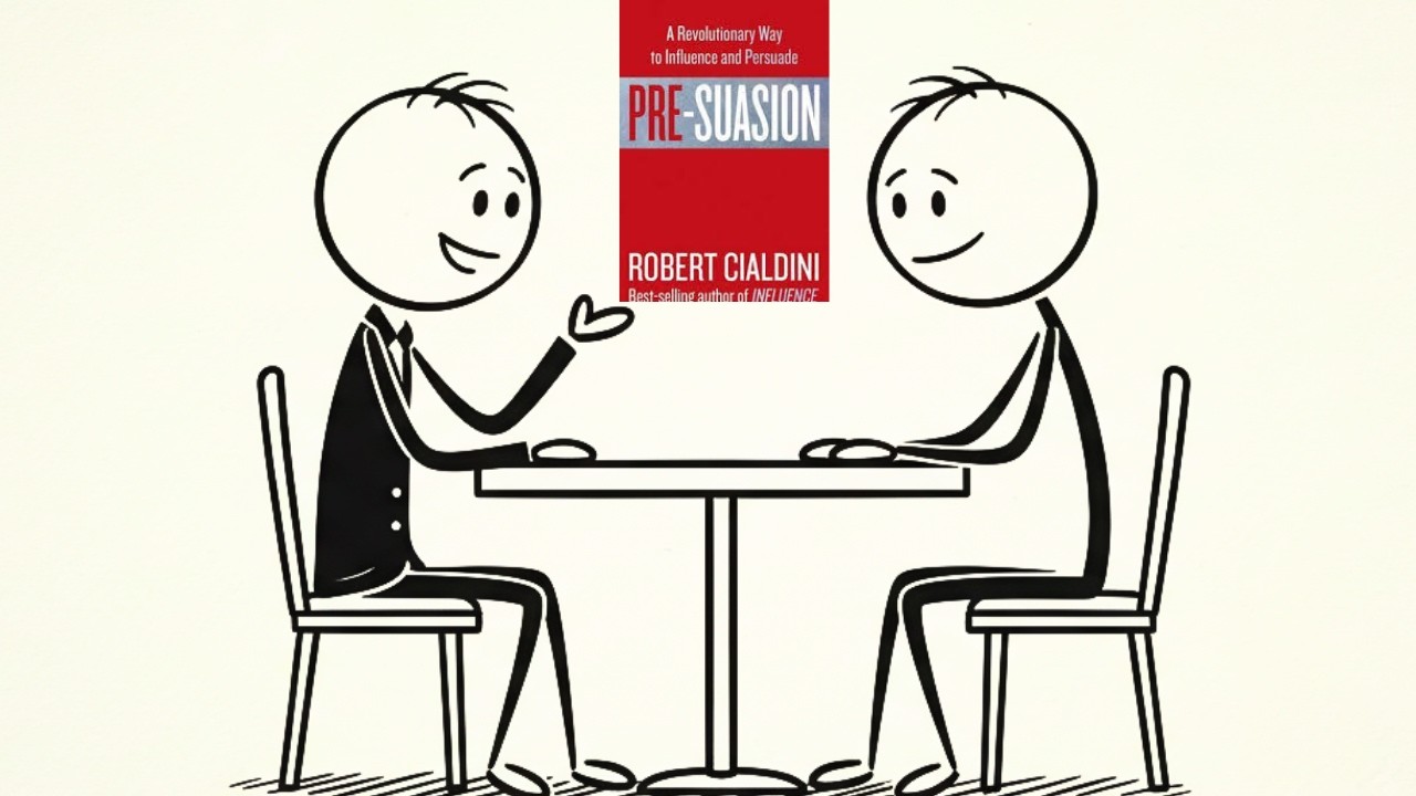 The PERFECT Psychological tricks that should not be taught | Robert Cialdini - PRE - suation