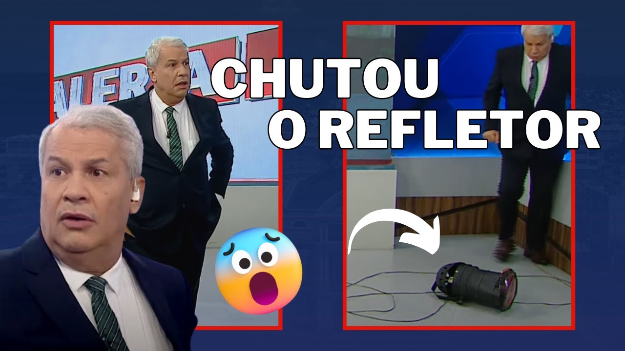 REFLETOR DO ESTÚDIO CAI E SIKÊRA SE REVOLTA