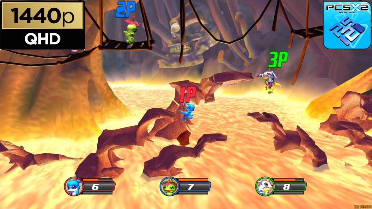 Digimon Rumble Arena 2 PS2 Gameplay HD (2004) pcsx2 setup Latest 2023