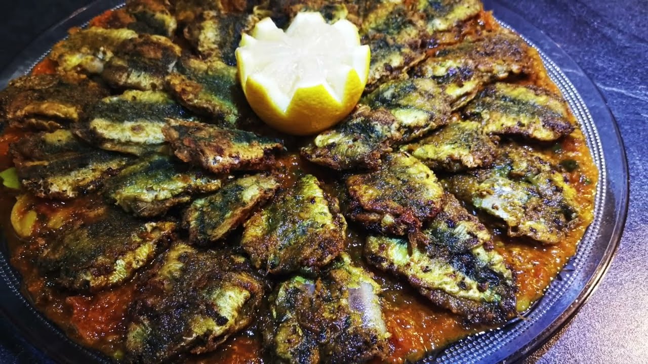 RECETTE DE SARDINE A LA MAROCAINE 🇲🇦 SIMPLE ET RAPIDE #recettefacile #recettemarocaine #sardine