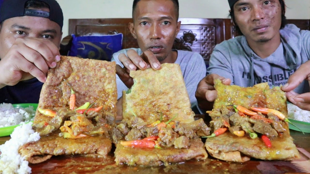 3 MARTABAK JUMBO OSENG  MERCON SAPI+NASI BIAR KENYANG