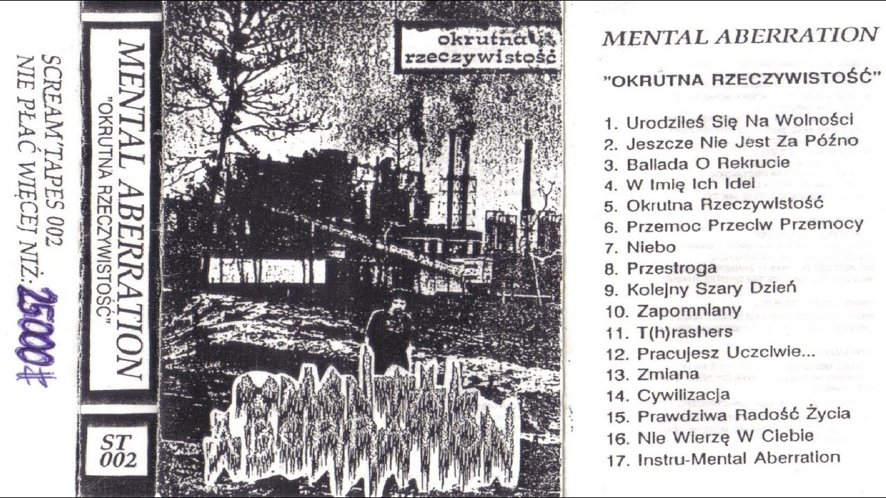 Mental Aberration [POL] [Grind/Death] 1991 - Okrutna rzeczywistość (Full Demo)