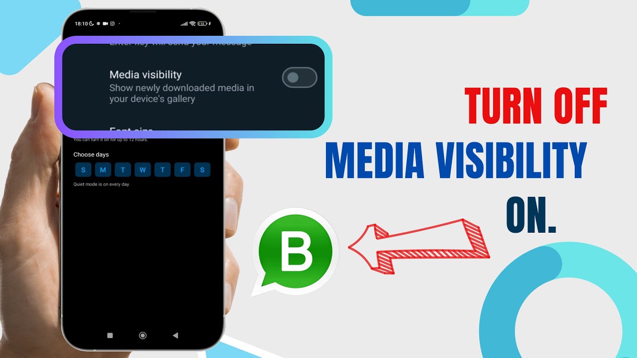 Turn Off Media Visibility On WhatsApp Business. |Technologyglance