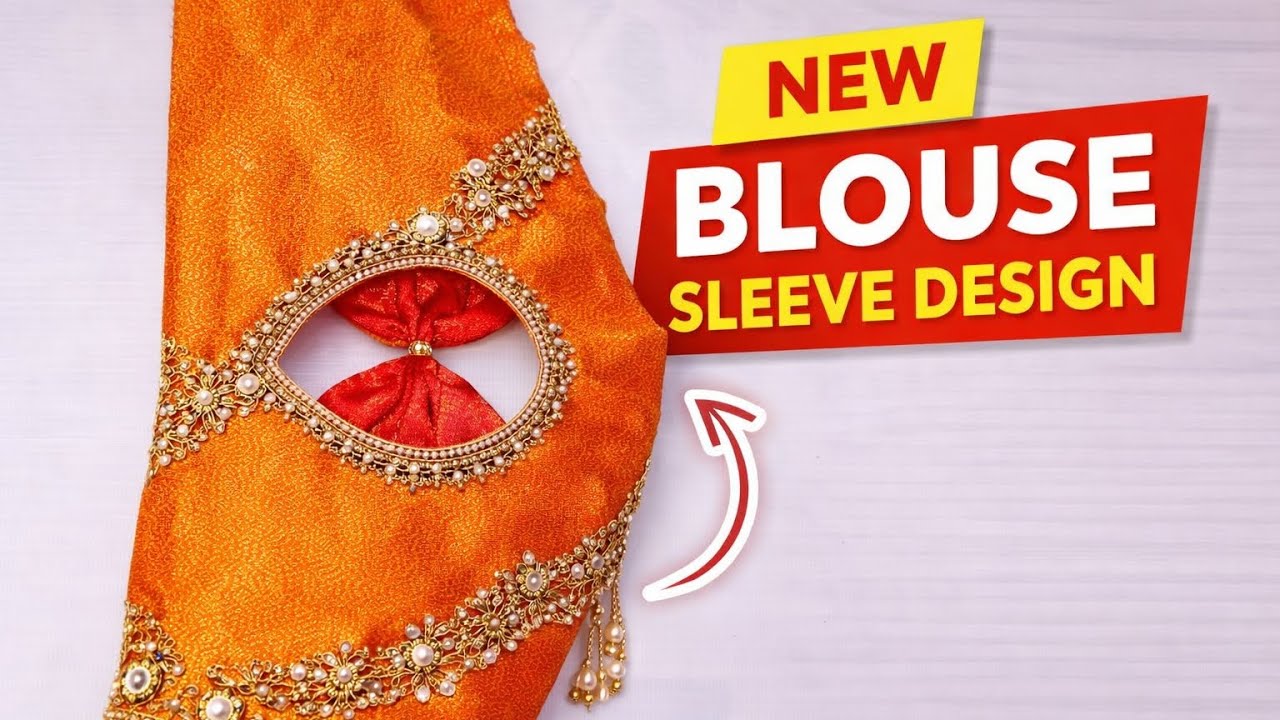 ✨ Latest Blouse Sleeve Design | Easy Stitching ✨