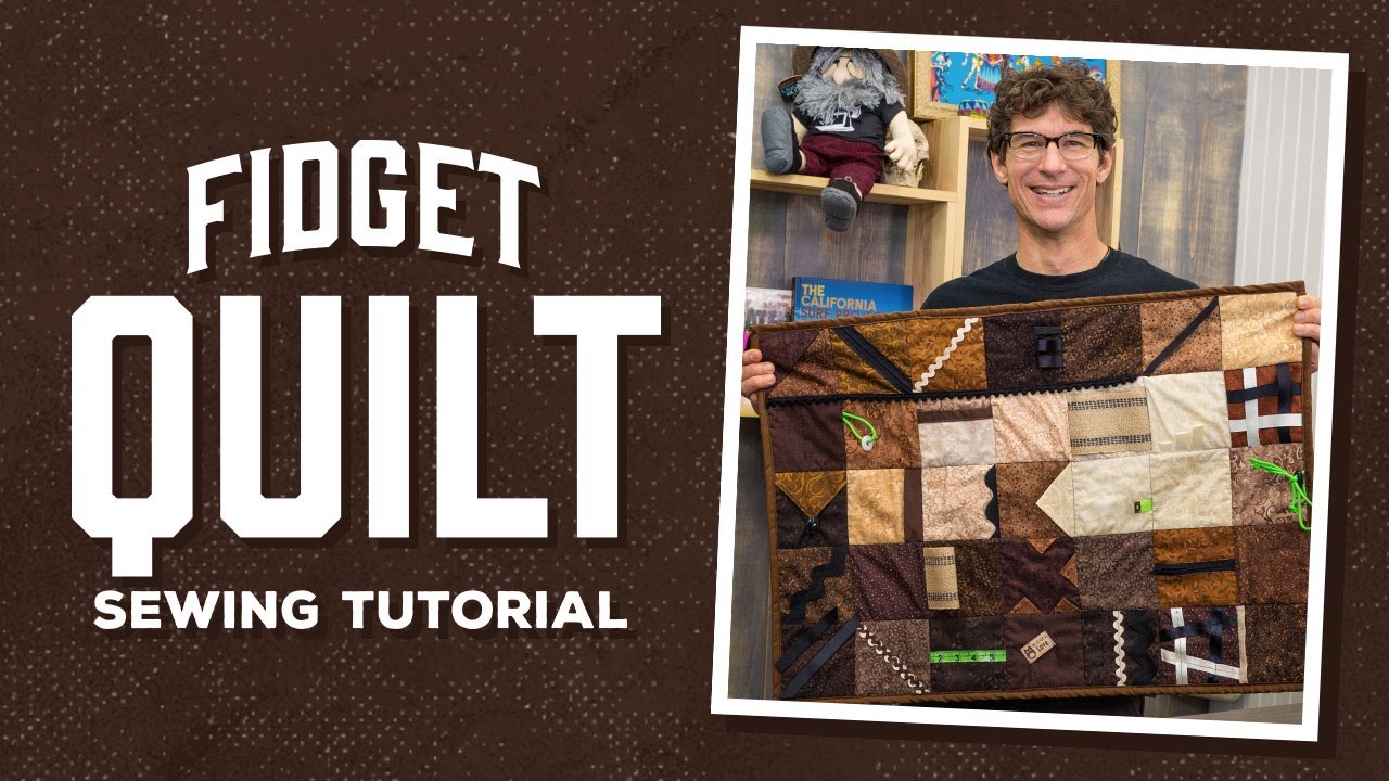Сделайте одеяло Fidget Quilt вместе с Робом!