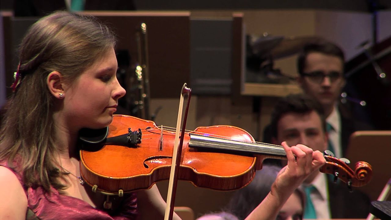 Wieniawski - Violin Concerto No. 2 Op 22 in D minor. Allegro moderato, Maria Belica - violin