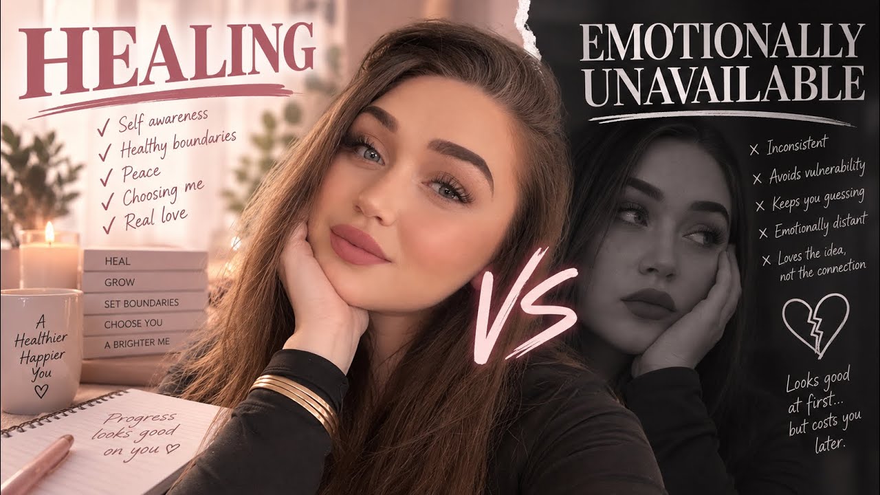 Becoming Her Series || Healing vs Emotionally Unavailable || Episode #3 || Amber Lucero