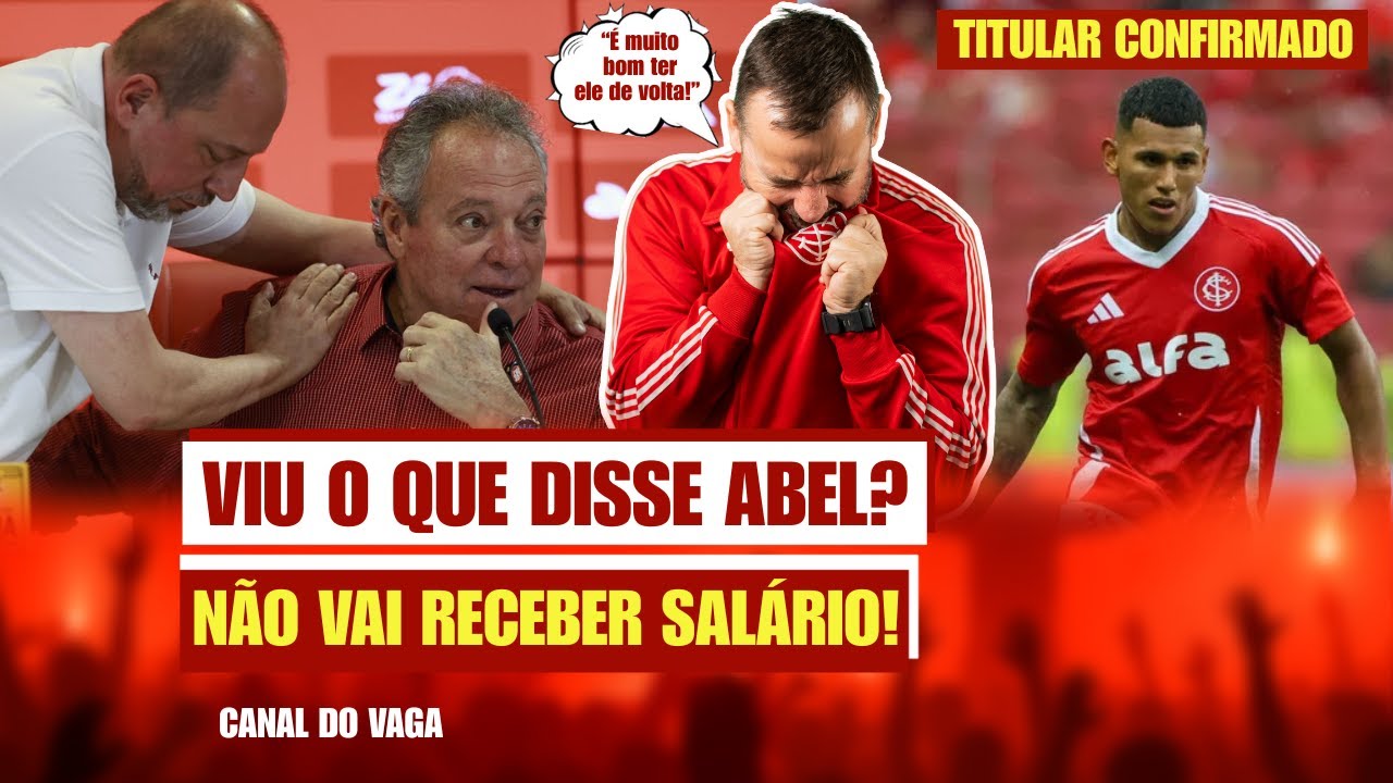 VIU O QUE DISSE O ABEL&Atilde;O? | N&Atilde;O QUER RECEBER! | DISSE O QUE VIU DO GRUPO | J&Aacute; CONFIRMOU UM TITULAR